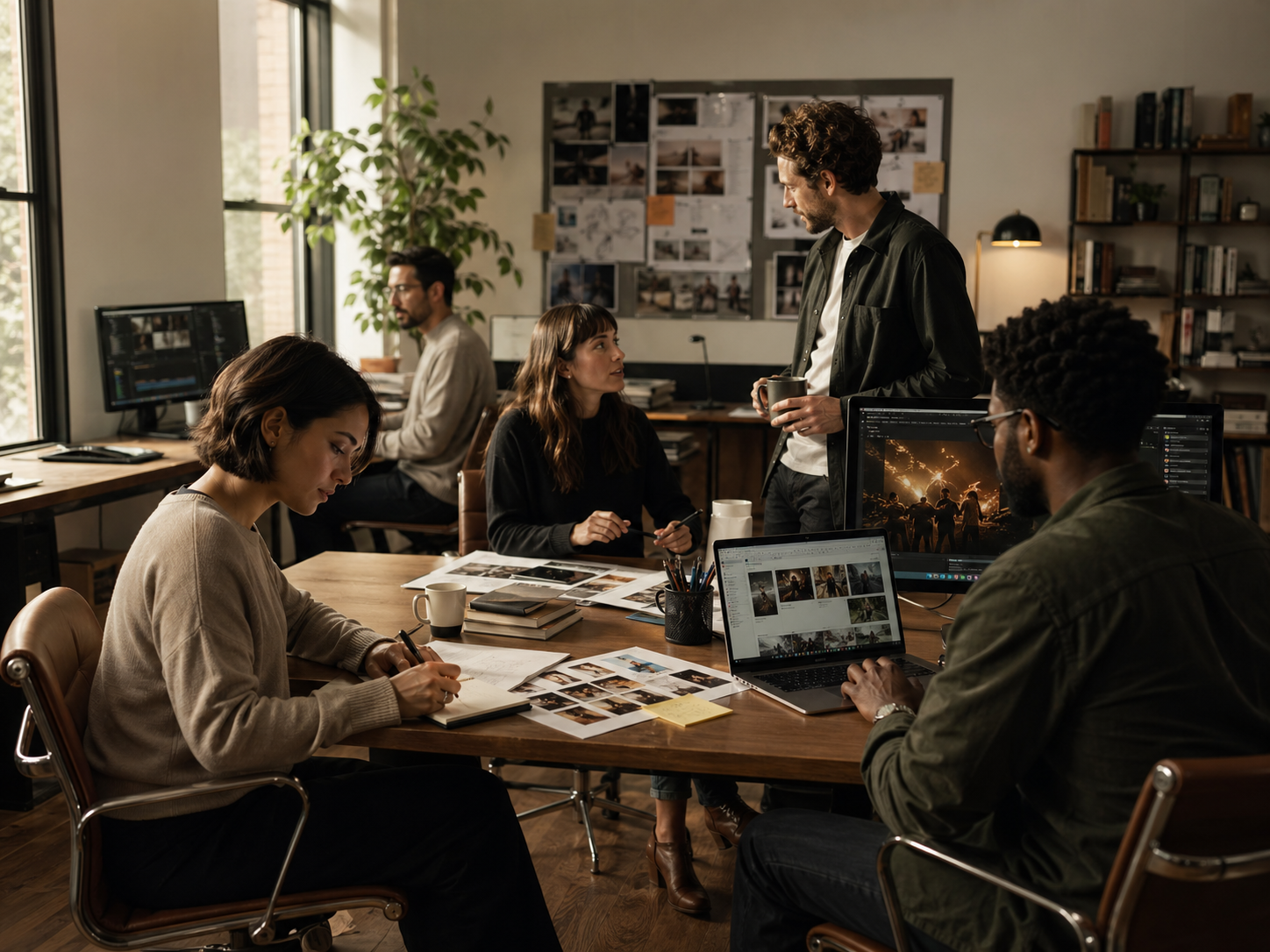 Team and workspace visual