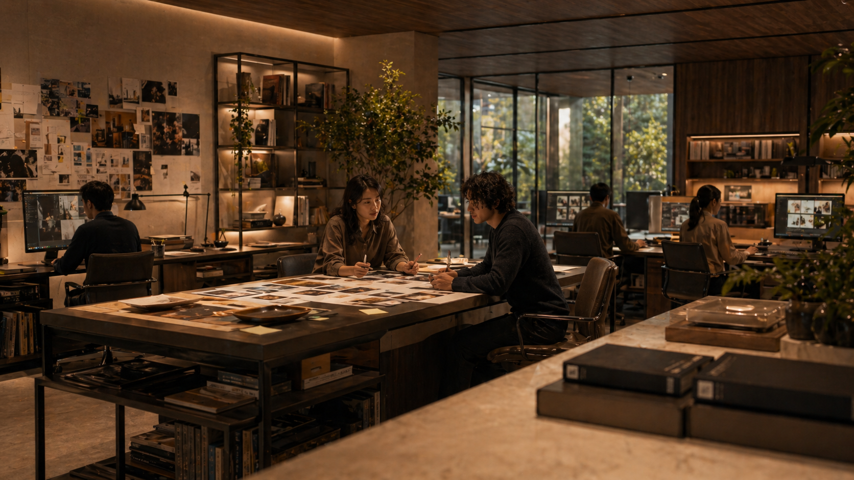 AI-native workflow support visual